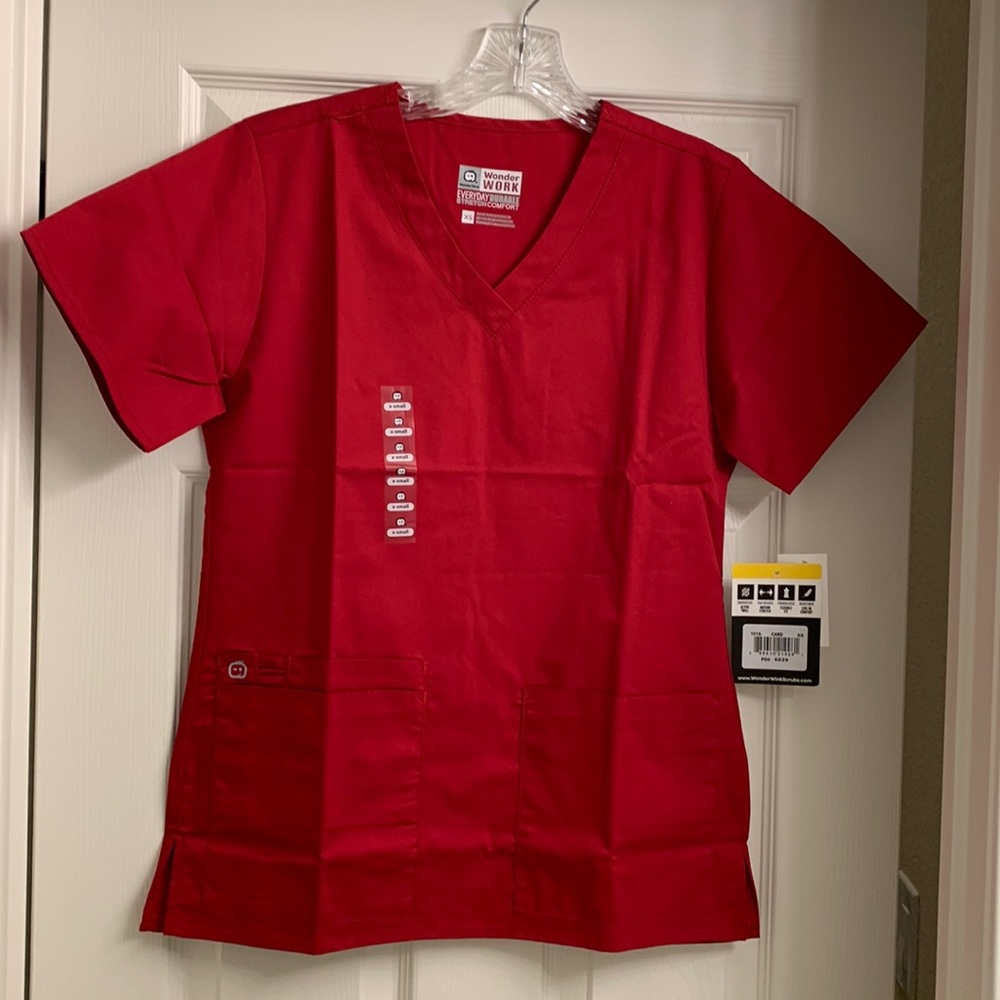 Wonderwink scrub top X-SMALL